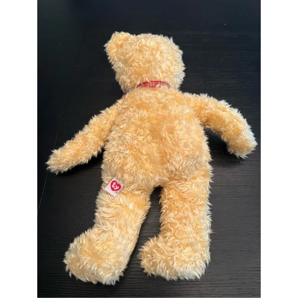 NWT Vintage Ty Beanie Babies Beanie Buddy Shagginton Bear Stuffed Animal